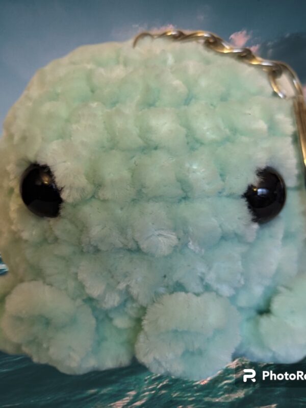 Octopus Keychain - Baby Green