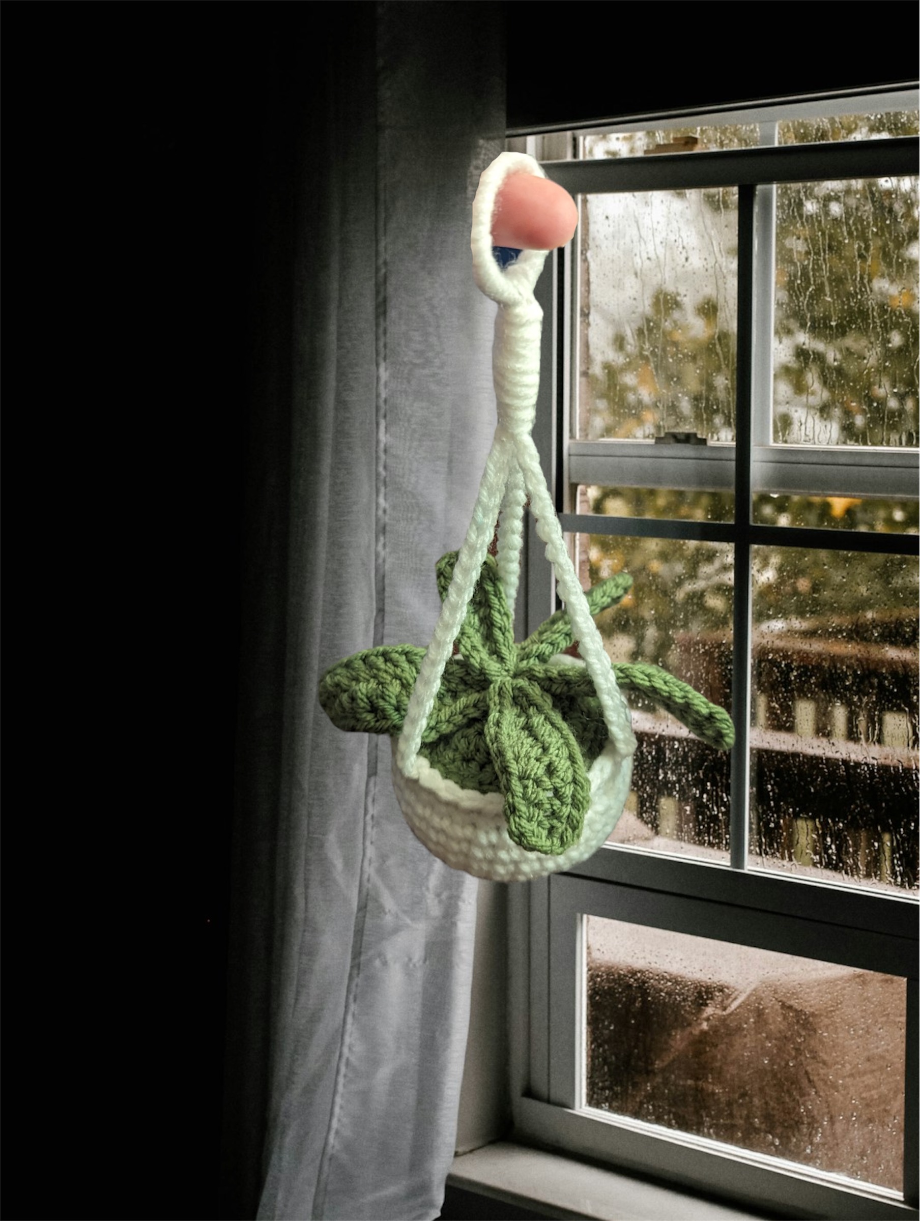 Hanging Potted Plant Pattern